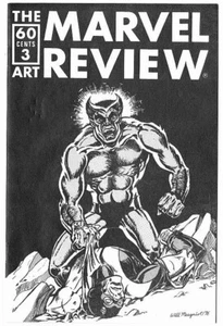 THE MARVEL ART REVIEW #3 - 1976 comic book fanzine The Beast cover & article - Picture 1 of 3