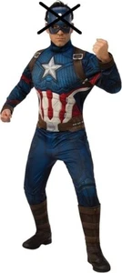 Kostüm Offizielles Captain America Outfit Cosplay Karneval ohne Helm - Bild 1 von 7