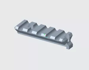 Rieles Picatinny 21 mm para Umarex S&W 586/686 - Imagen 1 de 6