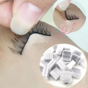 34 Stück/Karton Falsche Wimpern Klebestreifen Makeup Tools2025 - Bild 1 von 9