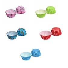 Capsule muffin capsule pasticcini cioccolatini confetti Ø 50x30mm 5 disegni a scelta