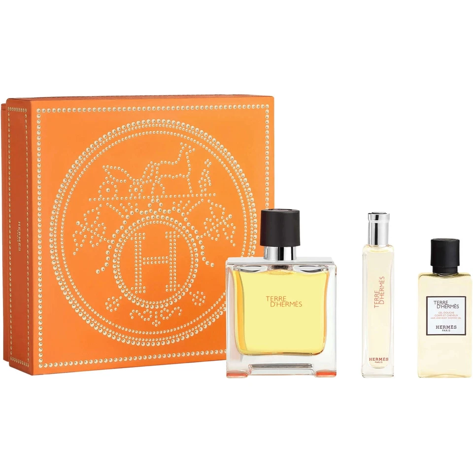Hermes Terre D'Hermes Fragrance for Men 3 Piece Gift Set - Image 1 of 1