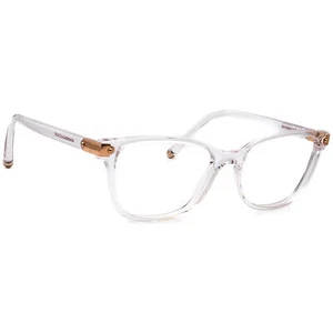 Dolce & Gabbana Eyeglasses DG 5036 3133 Crystal/Rose Gold Frame Italy 53[]17 140 - Picture 1 of 6
