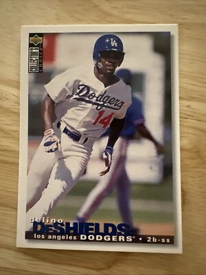1995 Upper Deck Collector's Choice - #218 Delino DeShields - Image 1 of 2