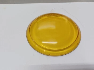 LÁMPARA TELEOPTICA FOG KING DE COLECCIÓN LENTE NUEVO VIDRIO CASTAÑO ROJIZO CABLE DUESENBERG FORD Foto 1 de 4