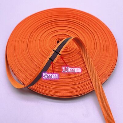 Orange Polyester Strap Fabric Tape Strap Vest Webbing Craft Supplies 5yards Set • 15.75€