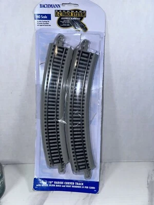 Bachmann 44701 Ho 18 Inch Radius Curved Trac- Package Torn - Image 1 of 3