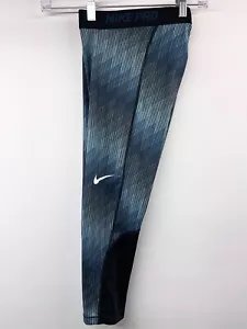 Nike Pro Women's Size S Dri-Fit Cool Stairstep Max Capri Leggings Athletic Pants - Picture 1 of 10