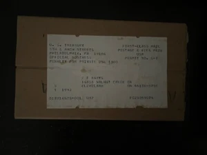 1992 U92 USM 10 Coin Unc Set Complete P & D/OPENED @ END, SHIPPING BOX W/OGP/COA - Picture 1 of 3
