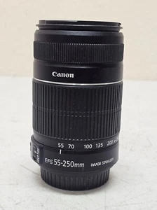 Canon Zoom Lens EF-S 55-250mm 1:4-5.6 IS II Camera Lens Only - Picture 1 of 8