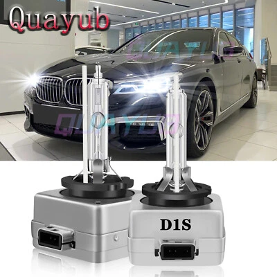 6000K WHITE HID Xenon Headlight Bulbs For BMW 760Li 2006-2008 Lo 2010-2015 Hi Lo - Image 1 of 4