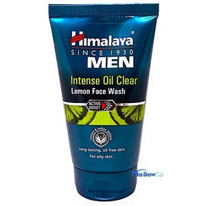 Himalaya Men Intense Oil Clear Lemon Facewash 100ml Oil Free Skin - Picture 1 of 2