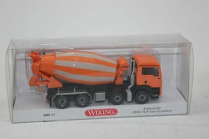 Wiking 068148 MAN TGS Liebherr Fahrmischer orange Betonmischer 1:87 H0 - Bild 1 von 9