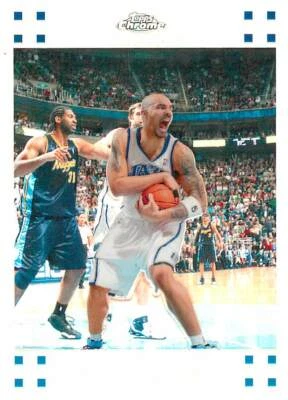 CARLOS BOOZER 2007-08 Topps Chrome REFRACTOR /999 Jazz #64 - Image 1 of 2