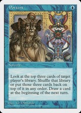 MTG - Portent - Fifth Edition - X1 - (NM) - FREE SHIPPING