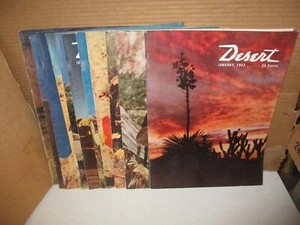11 Magazine Back Issues: Desert Magazine: January-October, December 1952 - Picture 1 of 12