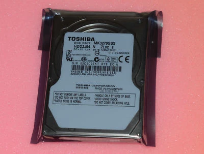 Toshiba MK3276GSX, 5400RPM, 3.0Gb/s, 320GB SATA 2.5 HDD - Image 1 of 4