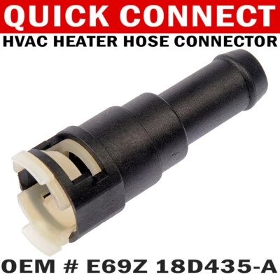 Heater Hose Connector for FORD F-150 F-150 F-350 F-59 E-350 E-350 Bronco Ranger - Image 1 of 4