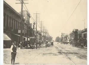 Stampa Columbia SC - 1600 Main Street guardando a nord prima del 1900 - Riproduzione - Foto 1 di 1