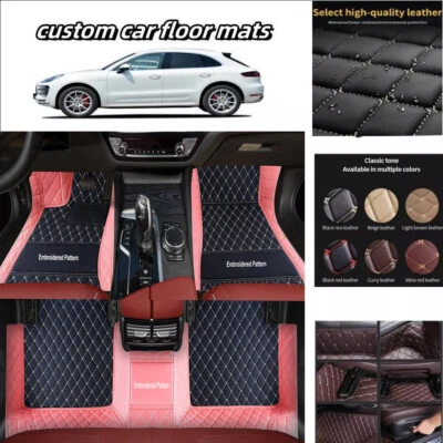 Alfombrillas de coche personalizadas forros impermeables de lujo para Land Rover Range Rover Velar Foto 1 de 4