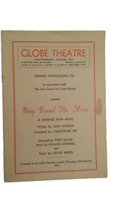 Theaterprogramm: Ring Round The Moon - Paul Scofield & Audrey Fildes - Bild 1 von 2
