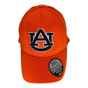 Auburn University Hat One Fit Orange Blue Hibbett Sports Premiere Collection - Picture 1 of 8