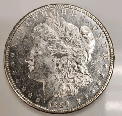 1889-P Morgan Silver Dollar in Choice BU Condition - Proof Like PL - Image 1 of 2