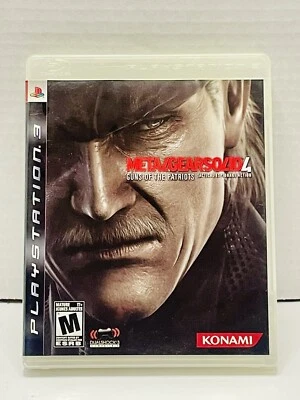 Metal Gear Solid 4 PS3 Guns of the Patriots PlayStation 3 CIB w Manual - Image 1 of 4