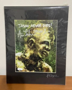 Ari Lehman signed Print Photo Friday The 13th JSA COA Jason Voorhees - Picture 1 of 8