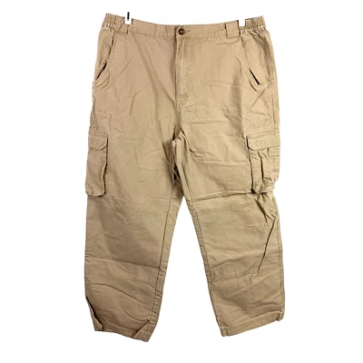 Pantalones cargo Cabelas caqui Trail Hiker 42 x 30 Act 39 x 28 Foto 1 de 4