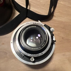Graflex Carl Zeiss Tessar 1:3,5 F=100mm Camera Lens Nr 4239009 - Picture 1 of 9