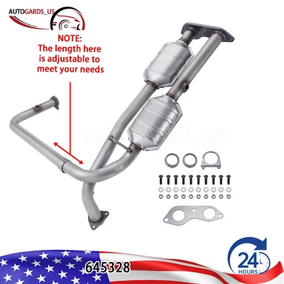 Convertidor catalítico de escape EPA para GMC C1500 C2500 Suburban 5,7 L V8 1996-1999 Foto 1 de 4