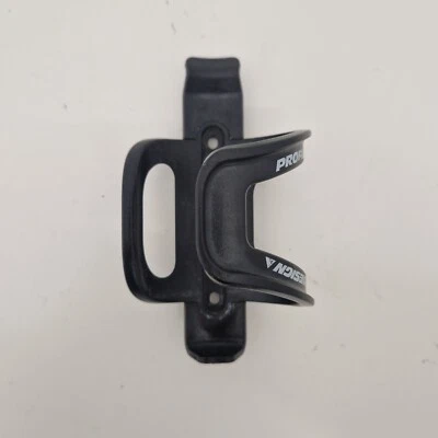 Profile Design side loading and Reversable Plastic water bottle cage. Matt Black - Image 1 of 4