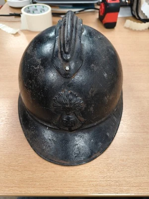 French WW1 M15 Adrian Helmet - Requires some TLC. - Image 1 of 4