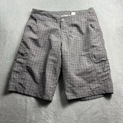 Pantalones Cortos De Colección Fox Racing Para Hombres 34 Gris Acolchado Ciclismo Cercanías Pata de Gallo Bicicleta Foto 1 de 4