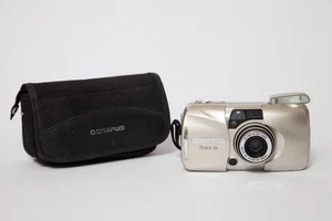 Olympus Stylus Epic Zoom 105 Olympus ED lens Quartz Date 35mm Film Camera - Picture 1 of 15