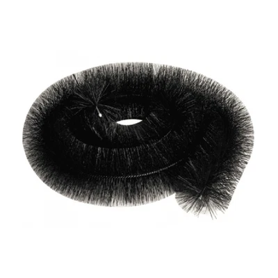 Floplast Black Gutter Brush Flexible Leaf Guard Debris Eliminator 105mm x 4m GB4 - Image 1 of 3