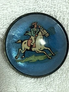 Vintage Paul Revere patriotische Brosche Anstecknadel 4. Juli Patriot Unabhängigkeitstag - Bild 1 von 6