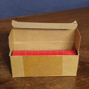 Posten 10 Rollen Rotex 1/2 Zoll x 144 Zoll Rot Prägen Etikettendrucker Band - Bild 1 von 4