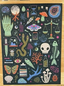 Galison Occult & Curious Glow in the Dark 1000 Teile Puzzle - Bild 1 von 2