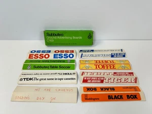 8 tableros publicitarios terrestres vintage Subbuteo en caja C 169 - Imagen 1 de 2