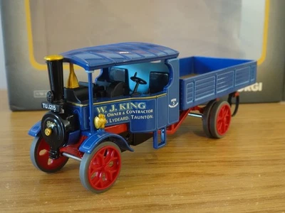CORGI CLASSICS WJ KING FODEN C TYPE STEAM DROPSIDE TRUCK MODEL CC20206 1:50 - Image 1 of 3