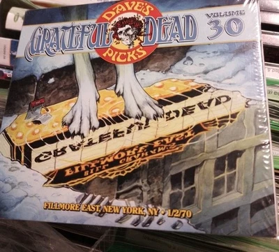 Grateful Dead Dave's Picks Vol 30 NY Fillmore East 1/2/70 3CD + Bonus disc NEW - Image 1 of 2