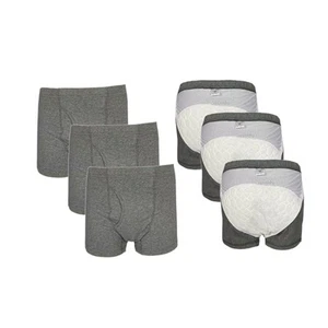 Washable Incontinence Underwear for Men, Breathable Cotton Adult Leakproof Un... - Picture 1 of 6