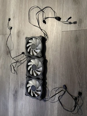 Cooler Master MasterFan Halo 120mm X3 - Image 1 of 2