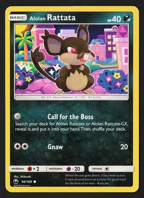 Alolan Rattata 84/168 Celestial Storm 2018 - Pokémon TCG - Image 1 of 2