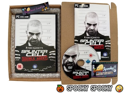 Tom Clancy's Splinter Cell Double Agent PC DVD - VGC CIB - Tracked - Image 1 of 4