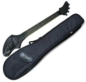 De Armond Ashbory Fretless Mini 24f Black Vintage Rare Bass Guitar 1999 Japan - Picture 1 of 9