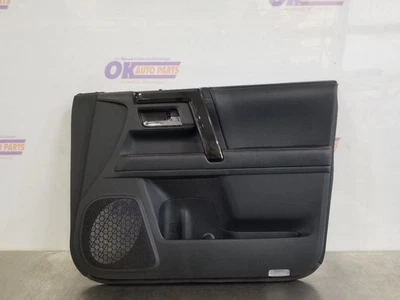 21 2021 TOYOTA 4 RUNNER TRD OFFROAD FRONT DOOR TRIM PANEL BLACK RIGHT PASSENGER - Image 1 of 4