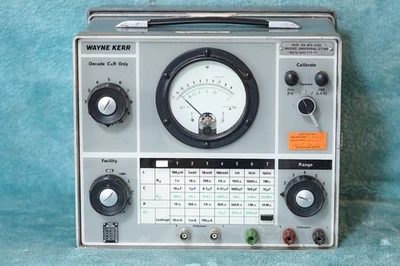 WAYNE KERR CT 492 BRIDGE UNIVERSAL INDUCTANCE/CAPACITANCE/RESISTANCE TESTER - Image 1 of 4
